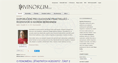 Desktop Screenshot of divinorum.cz