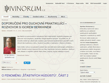 Tablet Screenshot of divinorum.cz